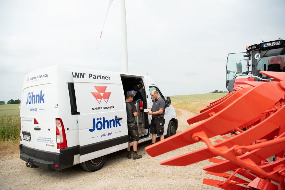 Das Serviceteam für Landmaschinen von Jöhnk Böklund